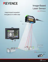 IX Series Image-Based Laser Sensor Catalog