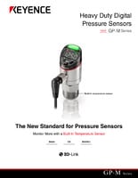 GP-M Series Heavy Duty Type Digital Pressure Sensors Catalog