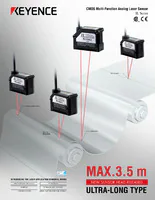 IL Series CMOS Multi-Function Analog Laser Sensor Catalog